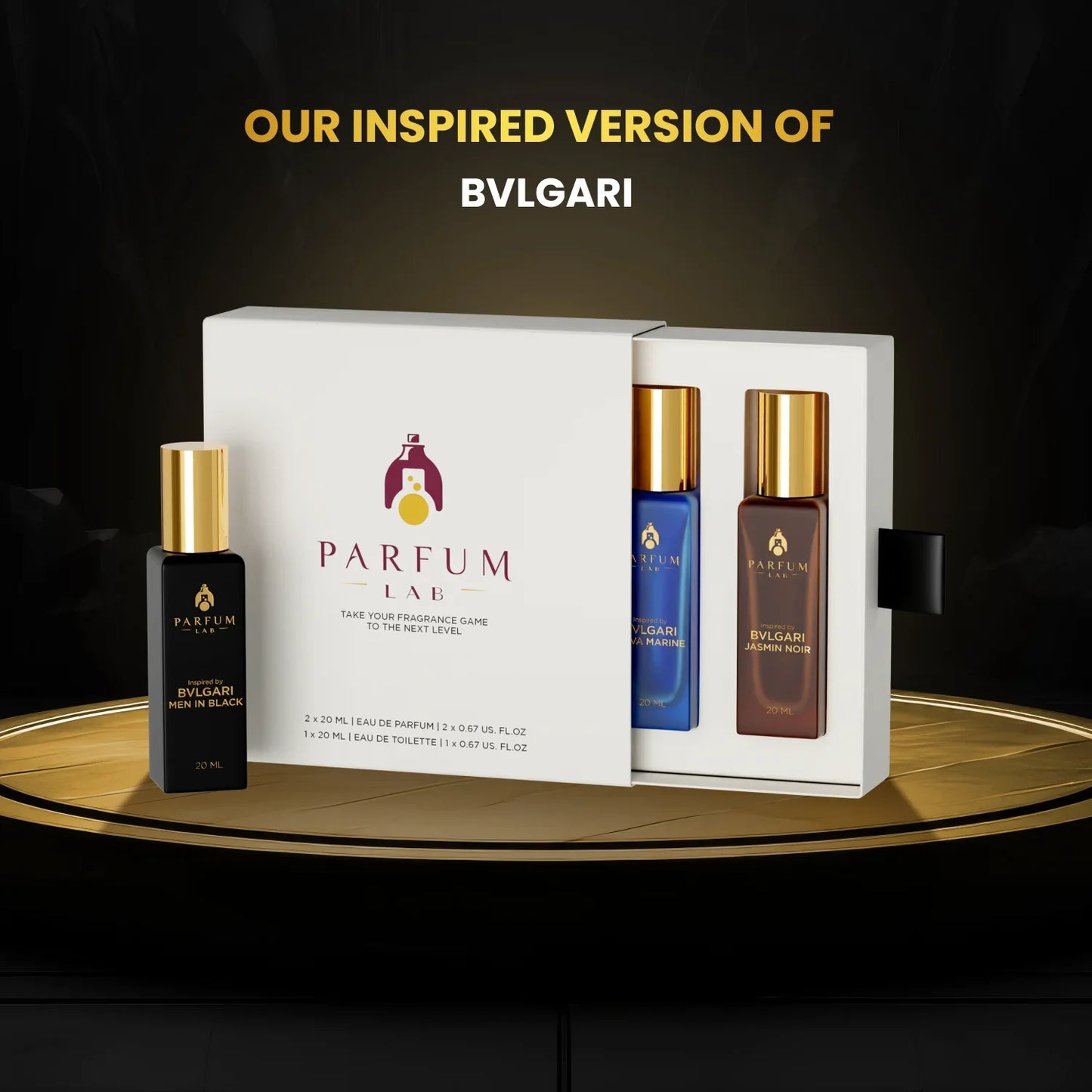 Trial Set Inspired by BVLGARI (Pack of 3)